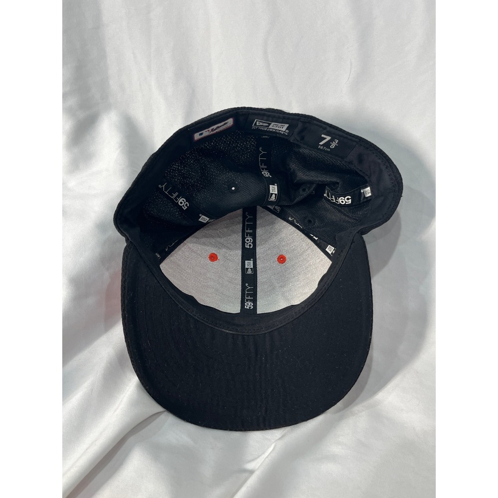 Baltimore Orioles MLB Baseball Cap Orange Black Embroidered Logo Fitted S/M - Picture 10 of 15